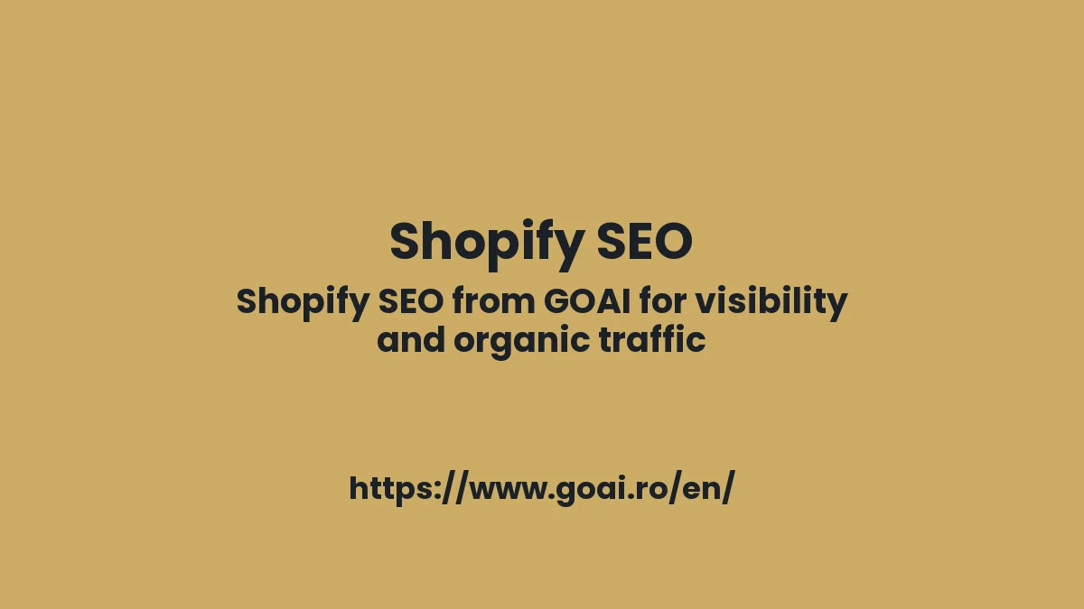 Shopify SEO