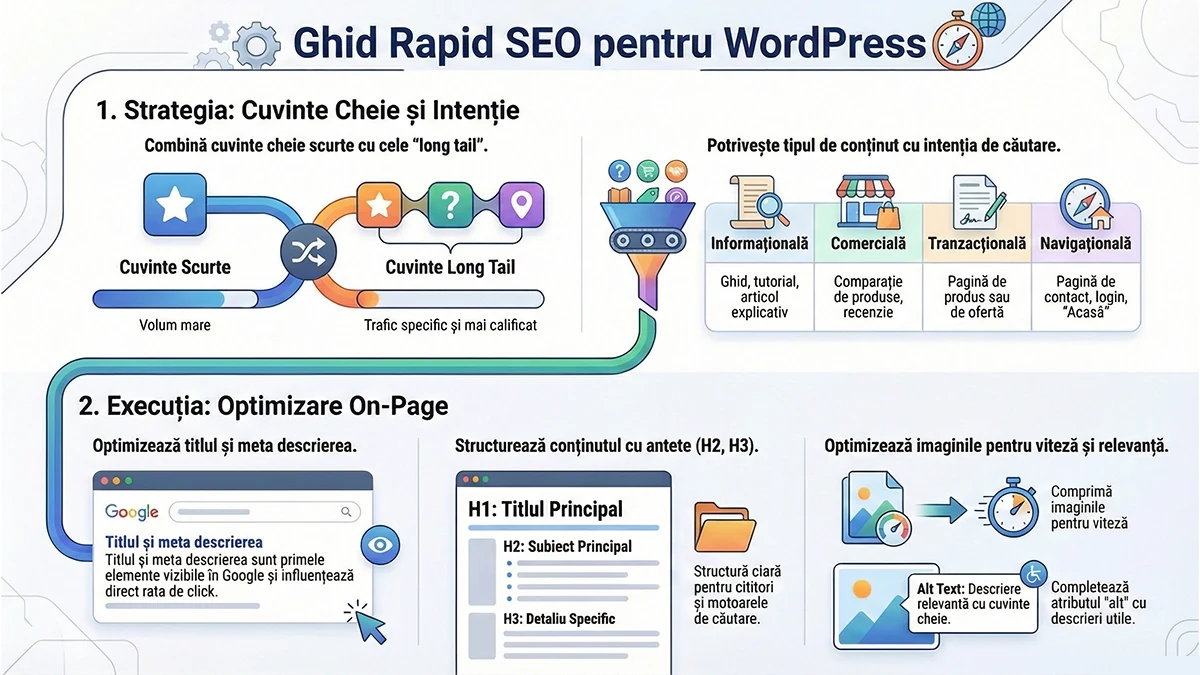 Infographic Practical SEO Guide for WordPress