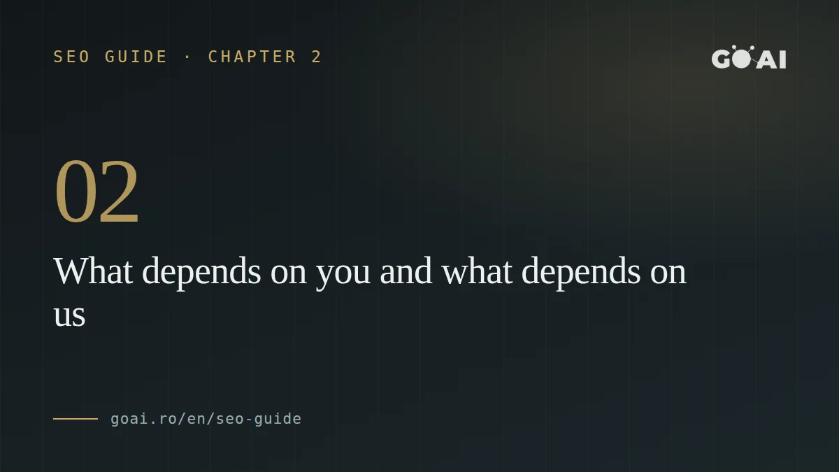 What depends on you and what depends on us