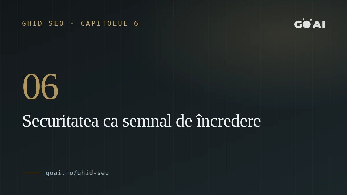Securitatea ca semnal de încredere