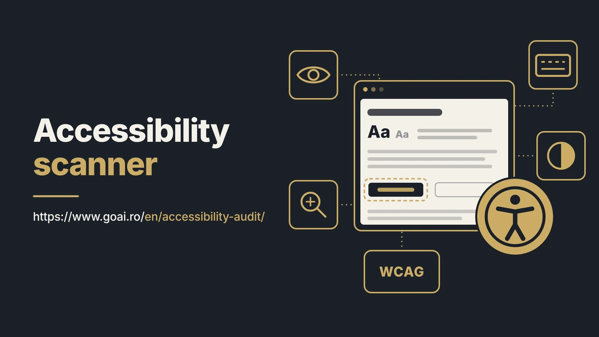 WCAG accessibility scanner
