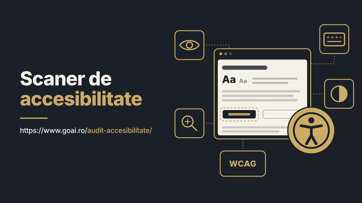 Scaner de accesibilitate WCAG