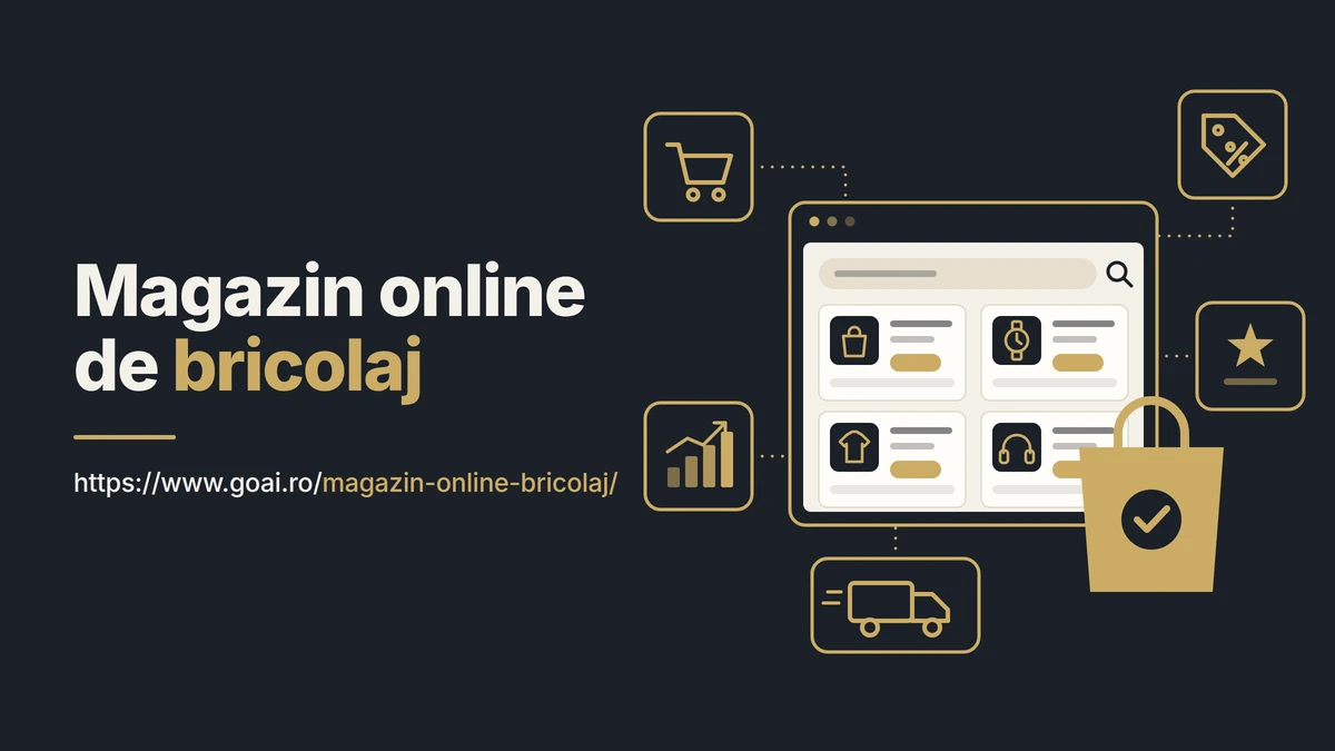 Creare magazin online bricolaj
