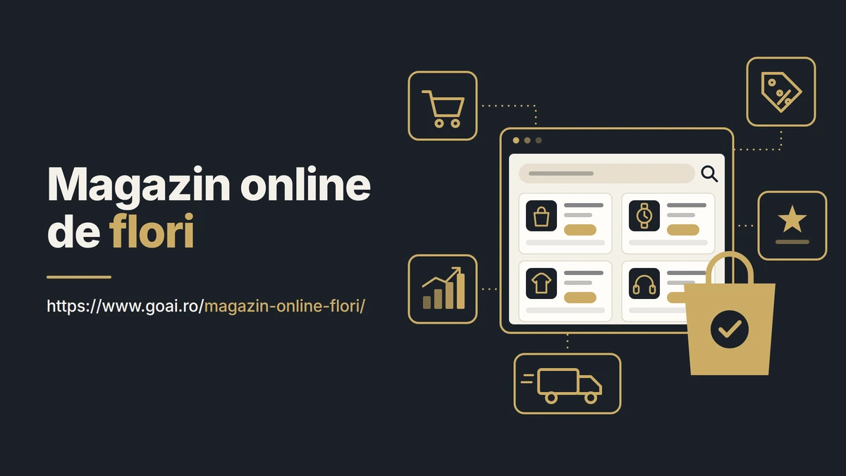 Creare magazin online flori