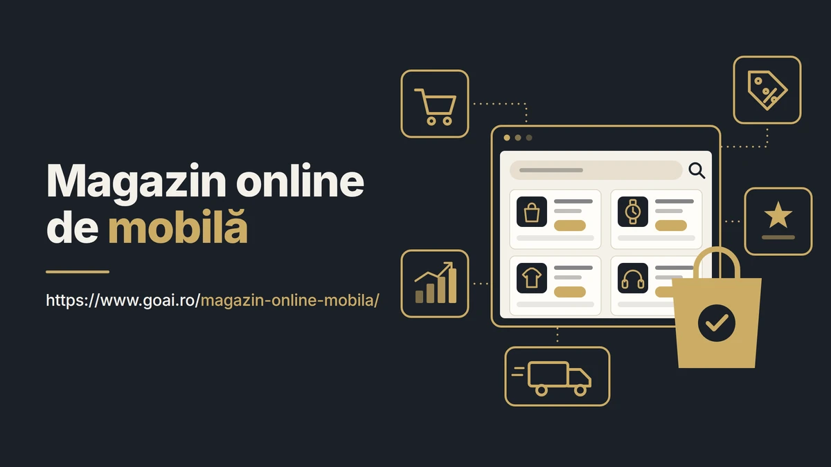 Creare magazin online mobilă